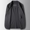 Spring and Summer Light Luxury Business Single West Middle-aged and Young People Solid Color Non-ironing Micro-elastic Suit Jacket