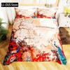 Japanese Landscape Duvet Cover Set For Teens Adults Queen Quilt Covers Lightweight Down 2 Pillowcases 1 Duvet Cover No Comforter