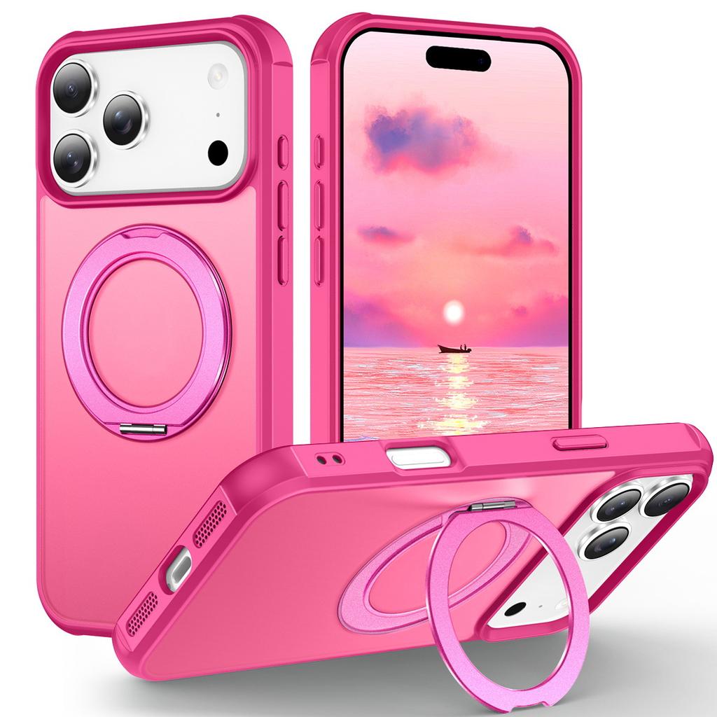 Applicable To iPhone17ProMax Yingfeng Rotating Bracket Mobile Phone Case Apple 17Pro Anti-drop 17 Protective Case
