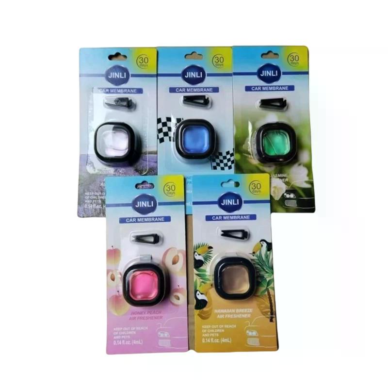 Car Air Freshener Vent Clip Essential Oil Scented Odor Eliminator 0.14oz Alcohol-Free Fragrance For Fresh Car Smell