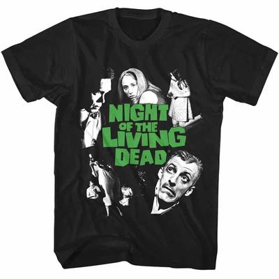 Night of the Living Dead Gezichten Heren T-shirt