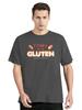 Men's T-Shirts I Can't Eat Gluten It Makes My Tummy Hurt Gluten Intolerant Celiac Meme Cotton Tees Cotton T Shirt Clothing