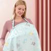Cotton Outdoor Nursing Towel Cartoon Baby Stroller Blanket Breastfeeding Cover  Outdoor