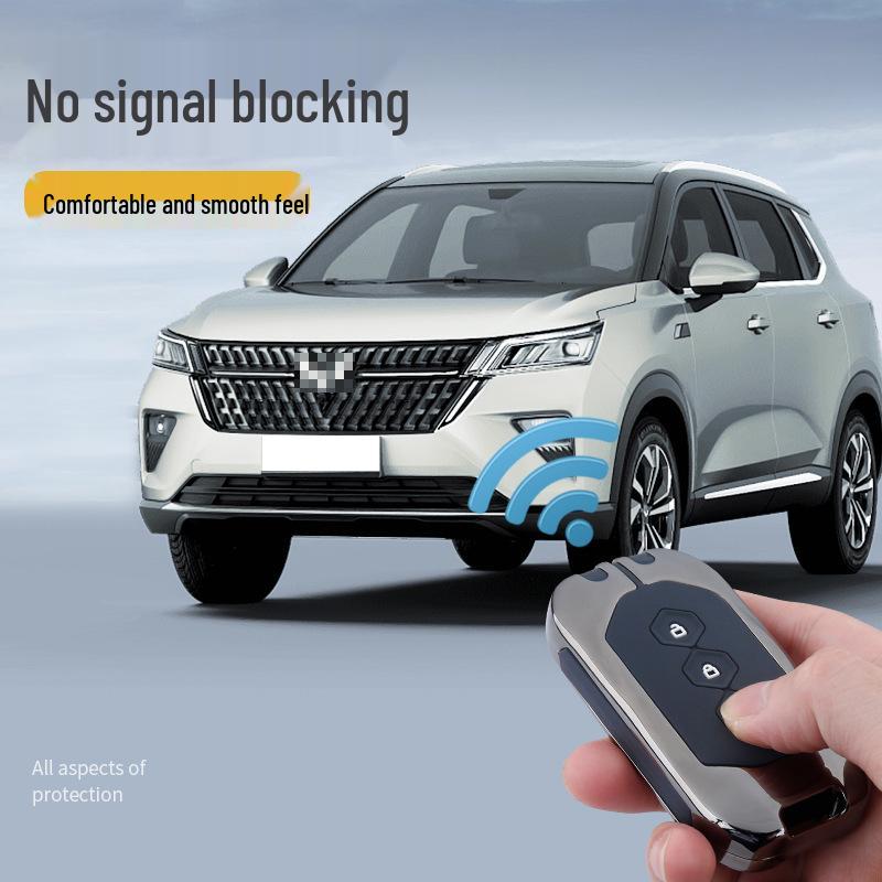 Wuling Capgemini 2020 Key Cover: Smart Remote Metal Case & Buckle