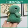 Adorable Dinosaur Plush Keychain Cute Stuffed Animal Doll Soft Bag Charm Gift