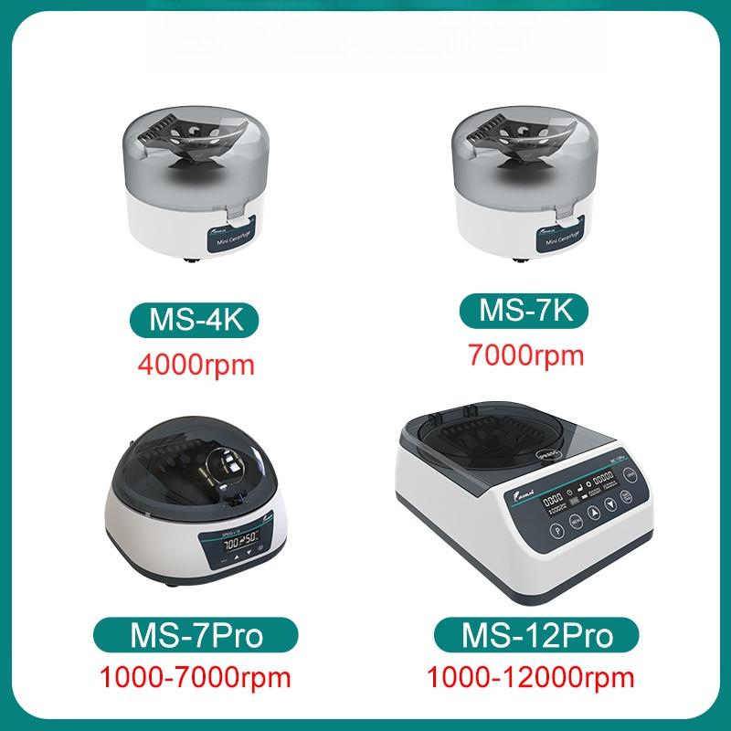 Digital Display High-Speed Plasma Centrifuge Laboratory Microcentrifuge Mini Portable PCR Centrifuge Machine