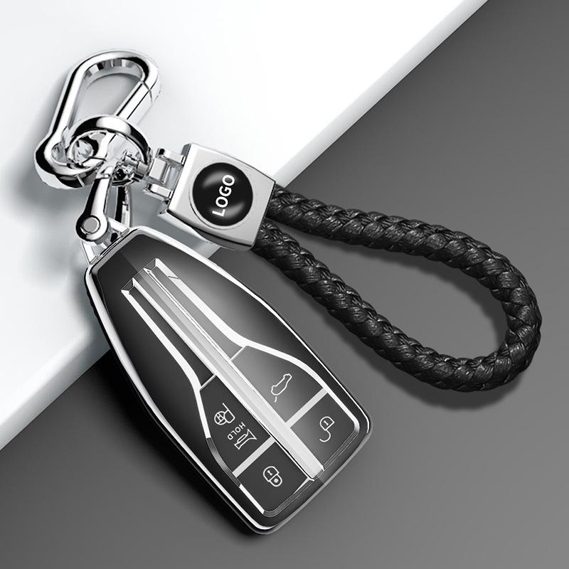 High-End Protective Key Case for Hongqi Models HS5, HS7, H5, H9, HS9, H7