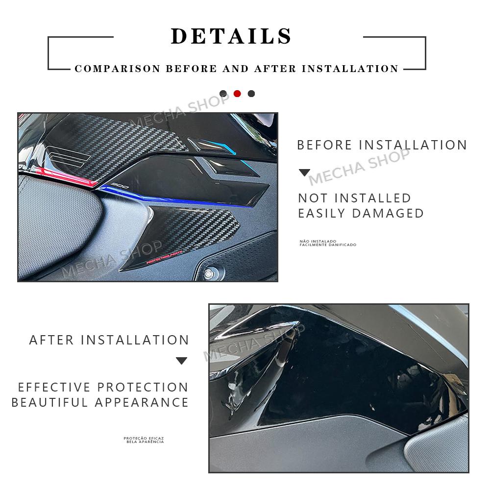 New F900R 2025 3D Resin Tank Pad Sticker Motorcycle Fuel Tank Protection Decal For F 900R F900 R 2017 - 2026