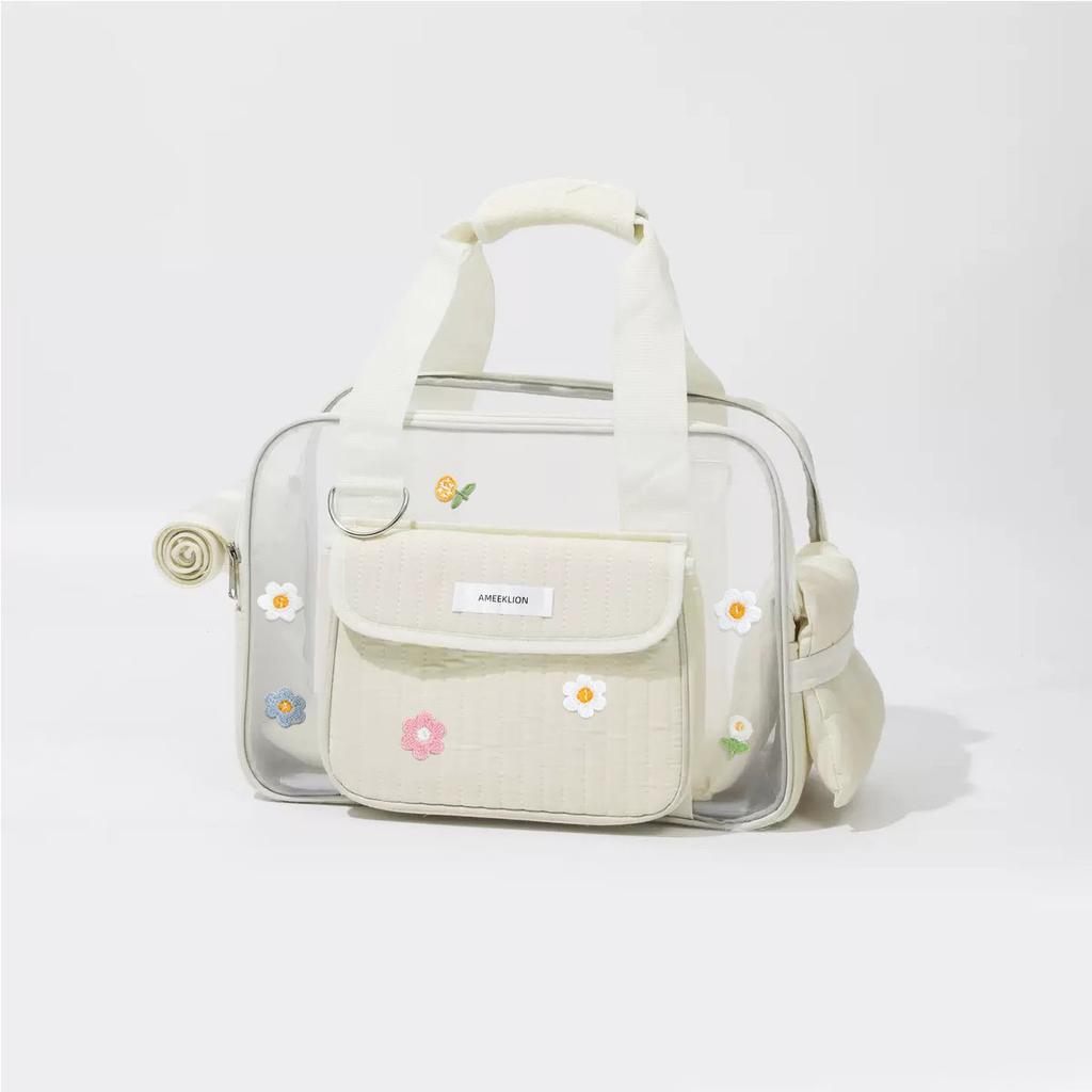 Cute Simple Breathable Pet Carrier Bag Portable Handbag For Small Dogs Cats Outdoor Travel
