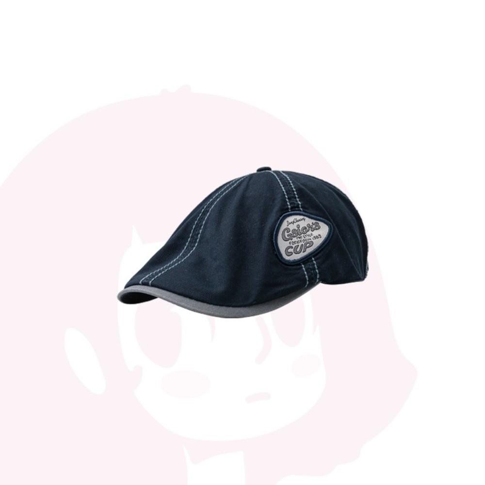 Y2k Painter Hat Embroidery Retro Artist Hat Fashion Newsboy Flat Cap  Spring Summer