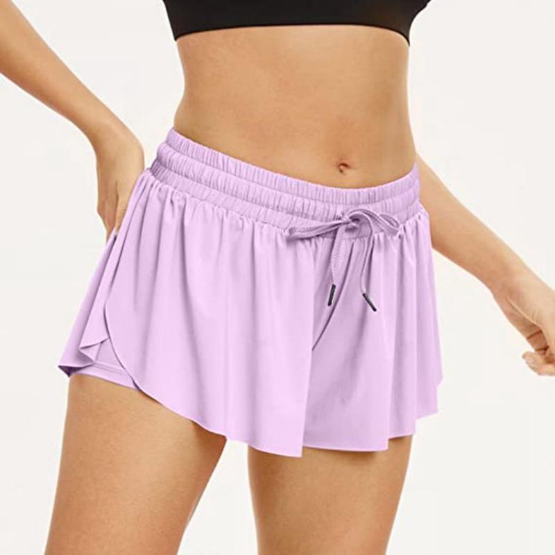 Women's Exercise Jogger Mid-waist Anti-slip Bagless Yoga Pants