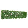 Artificial Luxury Flower Wall Backdrop, 2 PCS, Each Panel 61 x 243.8 cm, Gorgeous 3D Silk Floral Backdrop Pet Friendly, Easy Installation Flower Wall