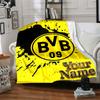 1pc Personalized Name B-BVB Blanket, Gift, for Men and Women, Soft Blanket, Good for Sofa Bed Couch Travel, Lightweight Flannel Blanket