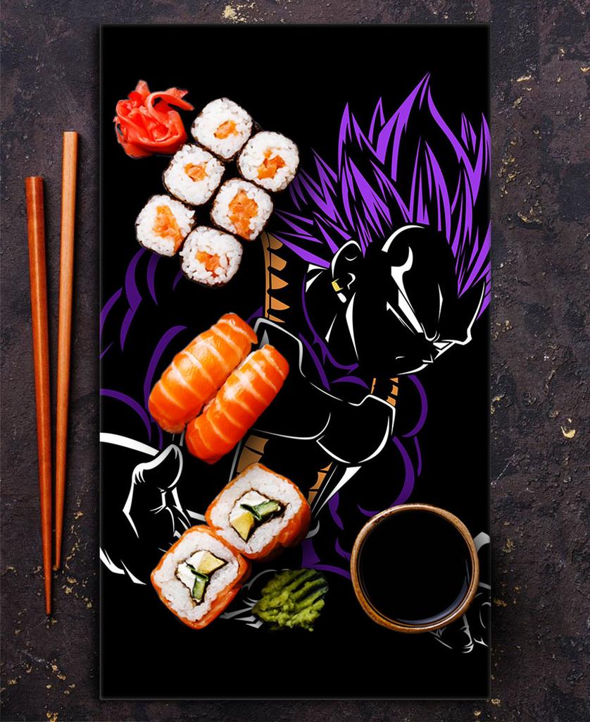 SZKLANA DESKA DO KROJENIA 30x52 Anime