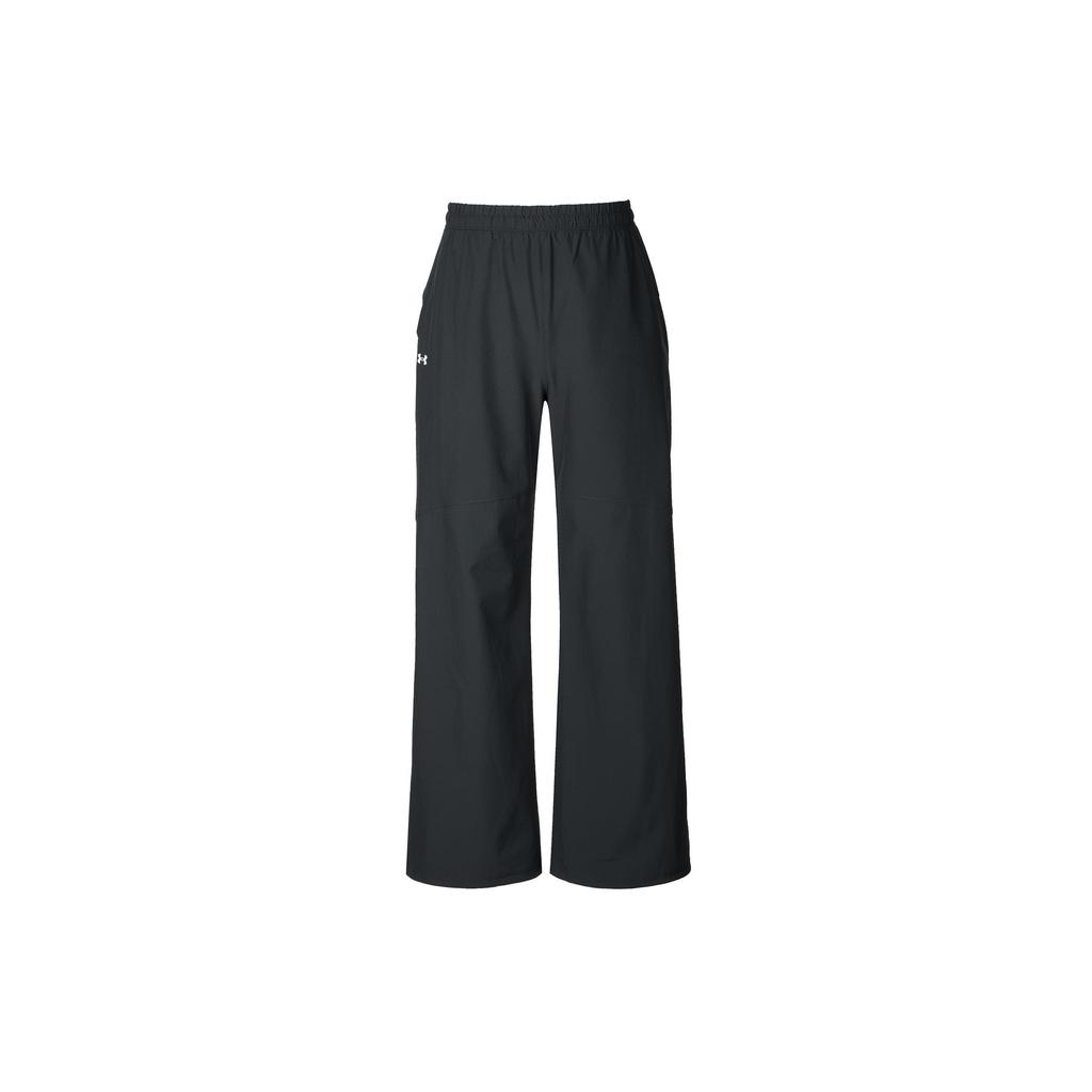 Under Armour Rival Comfortable Stylish Versatile Knitted Sports Pants Women bottoms Black 6005512-001