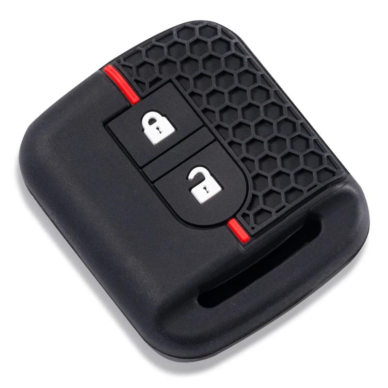 Copri Protezione Chiave Per Nissan Micra K12 Note Navara Qashqai J10 Primera Almera Sunny X-Trail 2B Cover in Silicone per Chiave Auto Remota