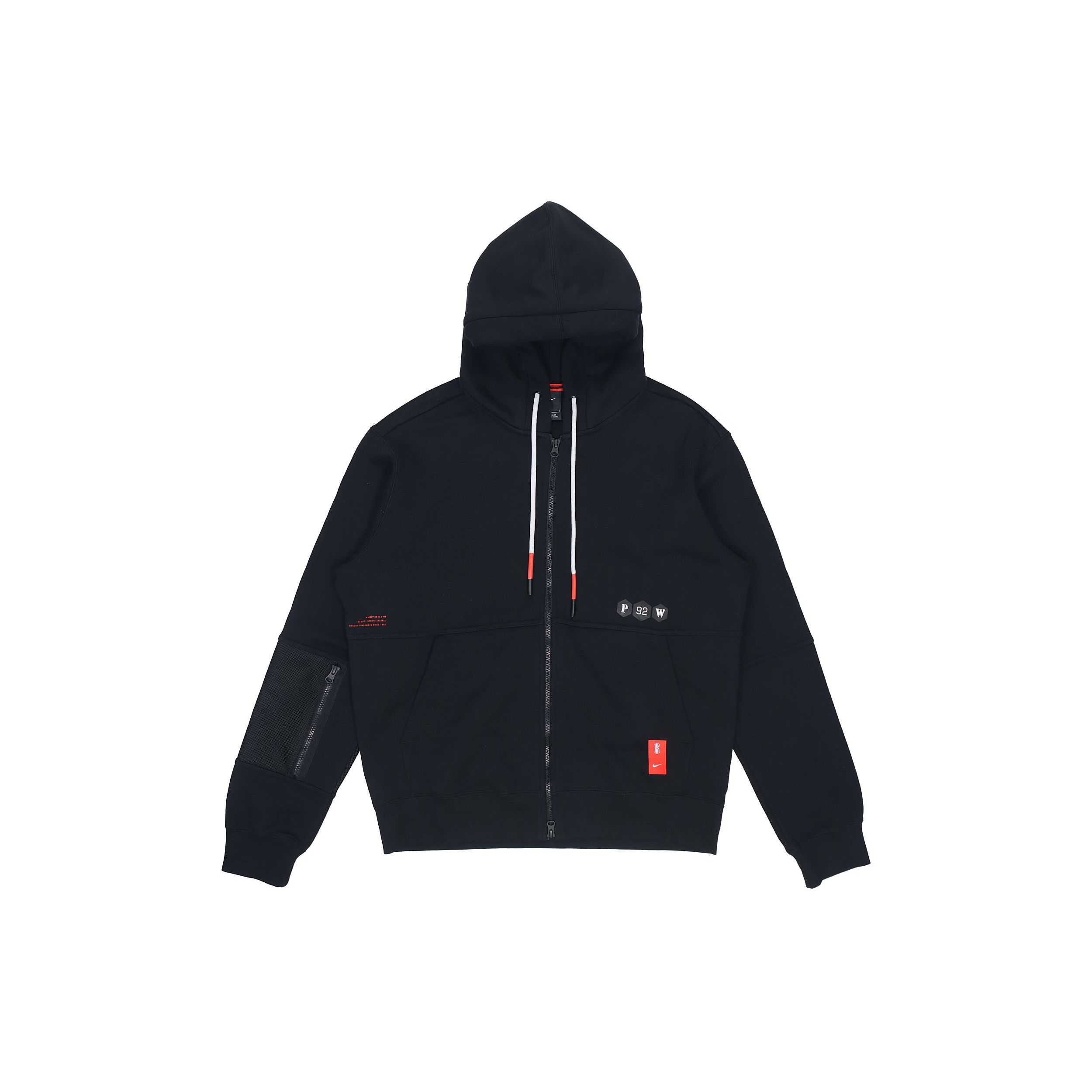 

Мужская толстовка с капюшоном и молнией во всю длину Nike, черные CK6742-010 S