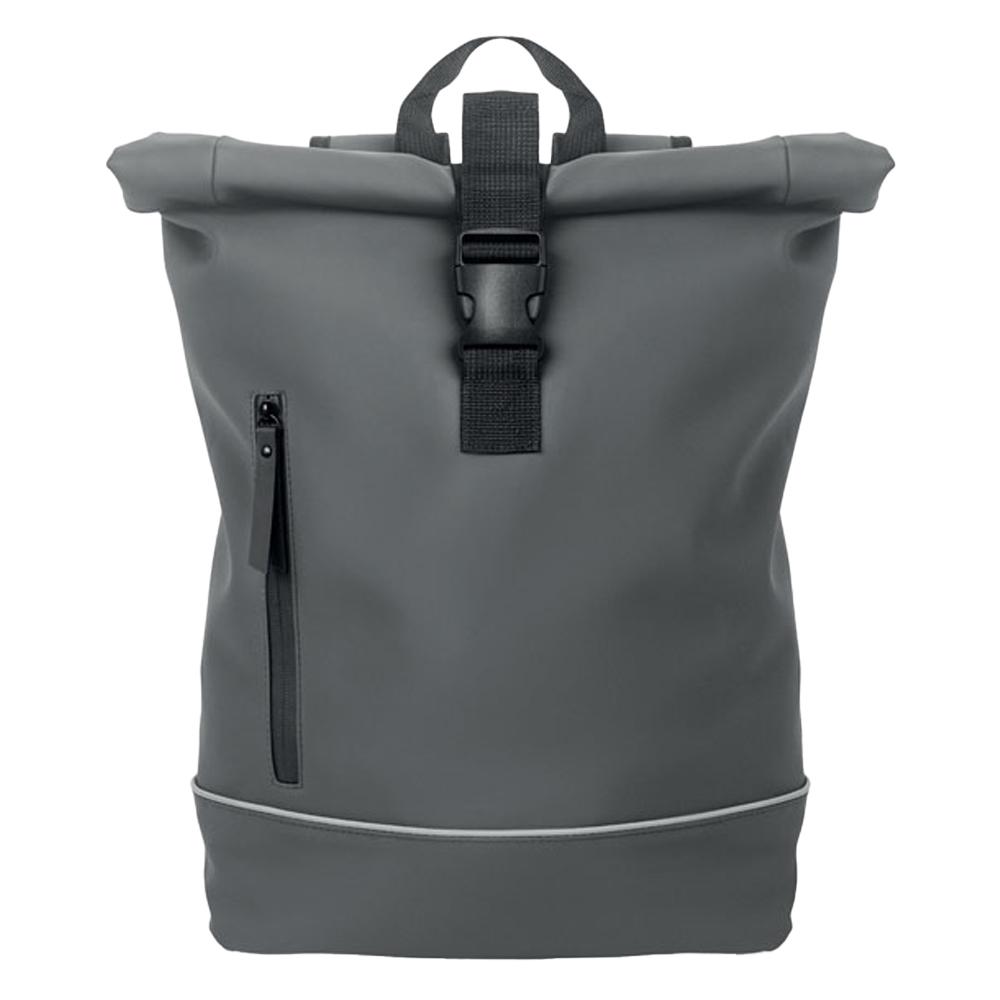 MidOcean Laptosa Roll Top PU Laptop Backpack