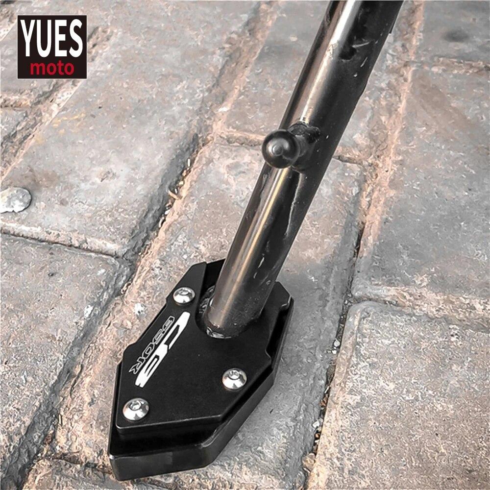 Motorcycle Accessories Support Enlarge Side Stand Extension Plate For Honda CB150R CB300R CB500F CB500X CB650F CB650R CBR650R