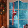 Climbing Ladder Children Creative Novelty Action Figure Holiday Christmas Music Ornament Festival