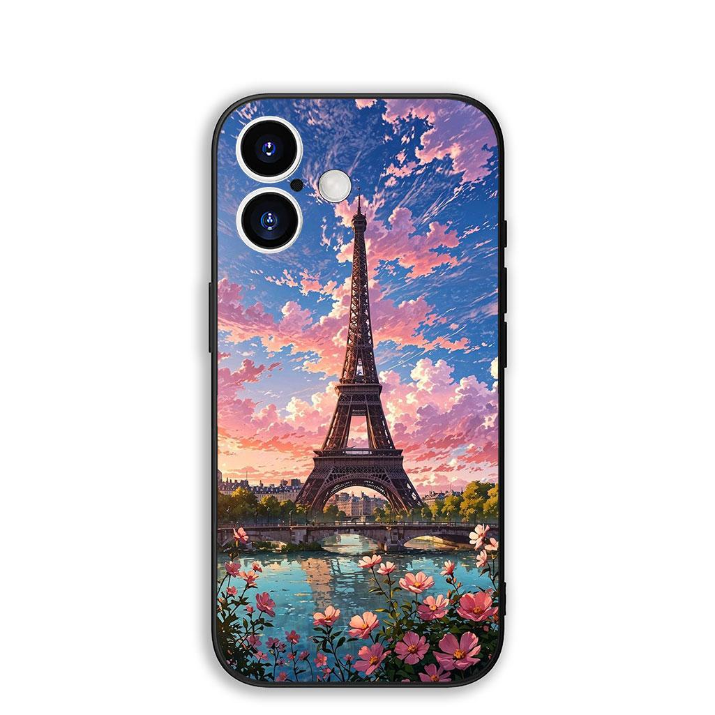 

Cover for Motorola Moto Edge 50 30 One Fusion 40 neo Ultra Pro 20 Lite G50 G85 G84 E15 E14 Phone Case France Paris Eiffel Tower Motorola Edge 20 Lite