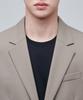 Musinsa Standard Wool Blend Relaxed Basic Blazer [Dusty Beige]