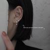 Women's Trendy Geometric No-Piercing Ear Cuff Set - Retro Korean Hip Hop Style Earrings