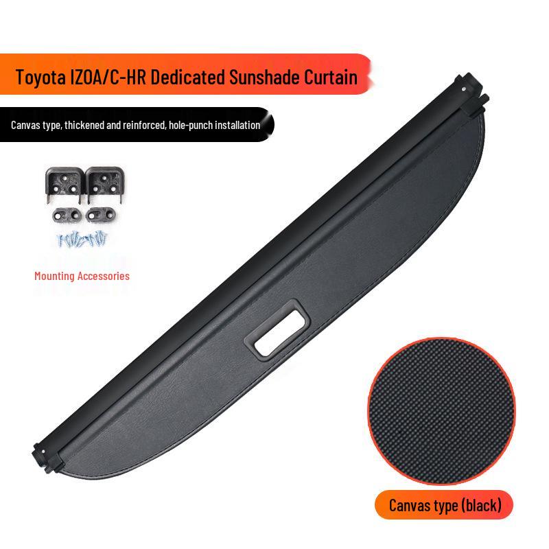 Toyota Verso/IZOA/CHR Trunk Sunshade & Tailgate Cargo Cover