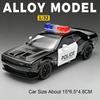 1:32 Hellcat Modell Miniatur Spielzeugautos Metall Druckguss Türen Geöffnet Simulation Innenraum Gummireifen Exquisite Polizeiauto Modelle