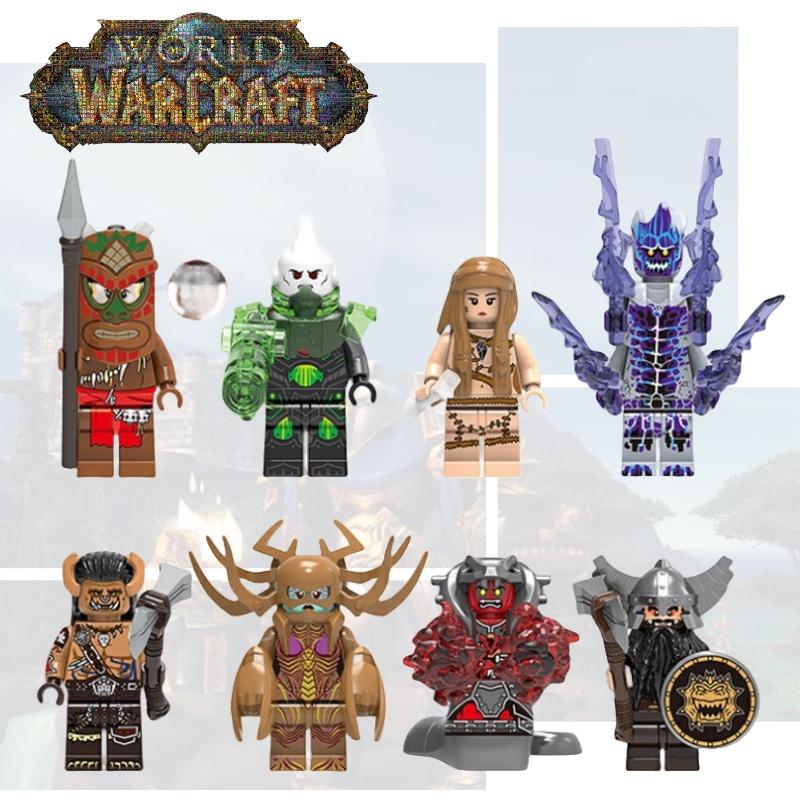 X0285 Evil Dwarf Mechanical Virus Soldier Building Blocks Toy Diy Abs Material Non-electric