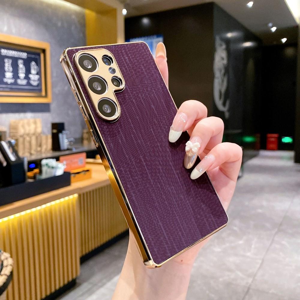 

Luxury Leather Phone Cover For Samsung Galaxy S25 S24 S23 Ultra Plus S24 FE S23 FE S25+ S25Utra S 25 Ultra 5G Case TPU Fundas S23 Ultra