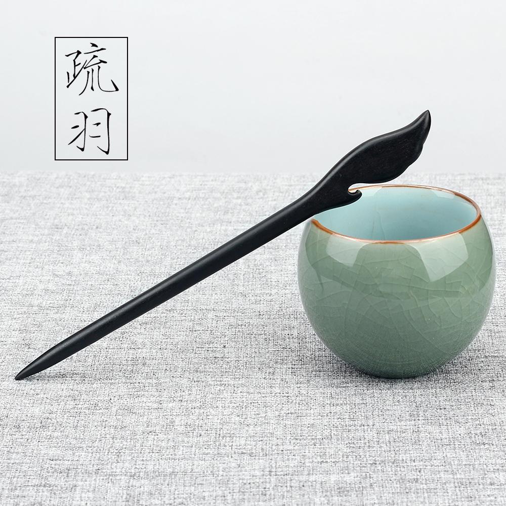 47Style Retro Sandalwood Hair Clip Hairpin Chinese Ancient Carved Wooden Chopstick Hair Stick Cosplay Party Headwear Accessories