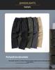Men's Plus Size Loose Fit Elastic Waist Workwear Pants for Autumn and Winter.