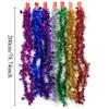 1/3/5 STK Weihnachtsbaum Girlande Home Wand Tür Dekor Dekor Band Ornamente Lametta DIY Hochzeit Neujahr Geburtstag Party Supplies