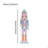 Nutcracker Ornaments Christmas Photo Props Painted Decorative Traditional Desktop Decor