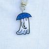 [Furdy] Ghost Service Center - Umbrella Gody Keyring