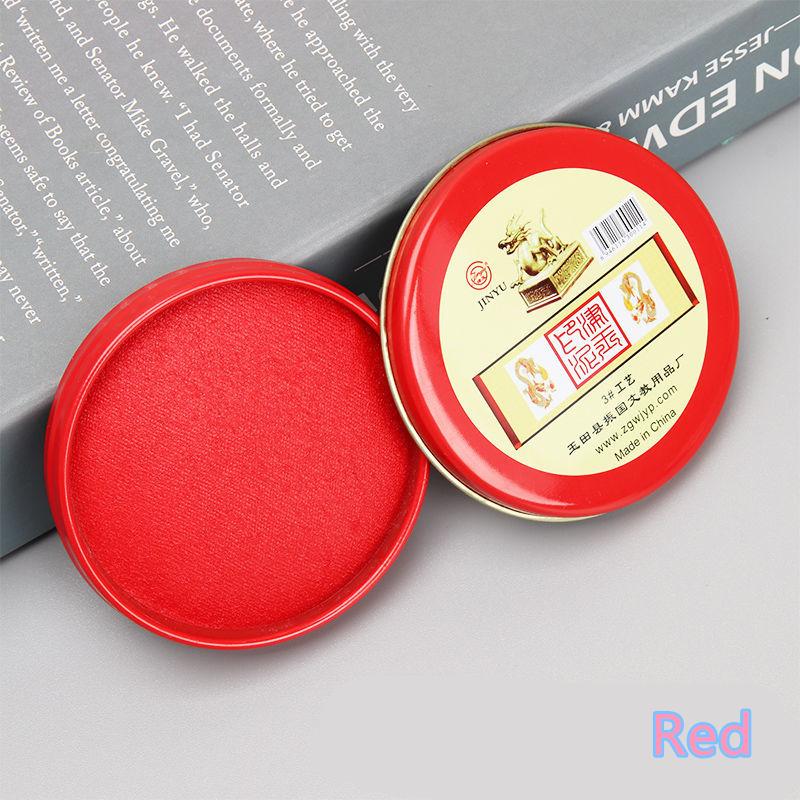 Blue Red Black Inkpad For Stamp Office Stamp Pad Quick-drying Ink Pad Printing Stamp Pad