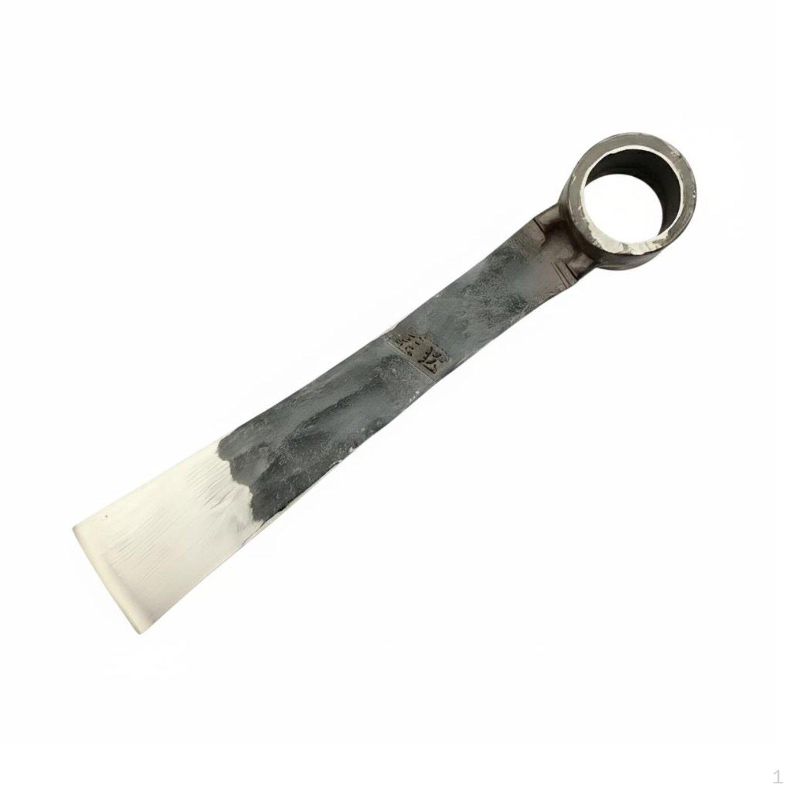 HandForged Hoe, Automotive Rod Pickaxe, MultiUse Garden Tool for Cutting, Digging, Loosening 5 Fen 5 Fen Narrow Hoe