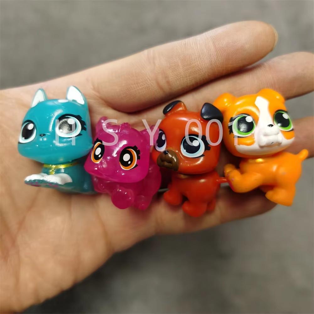 Original 3.5Cm~4Cm Multi Style 4Pcs/Set Cute Mini Animal Children'S Home Toy Model
