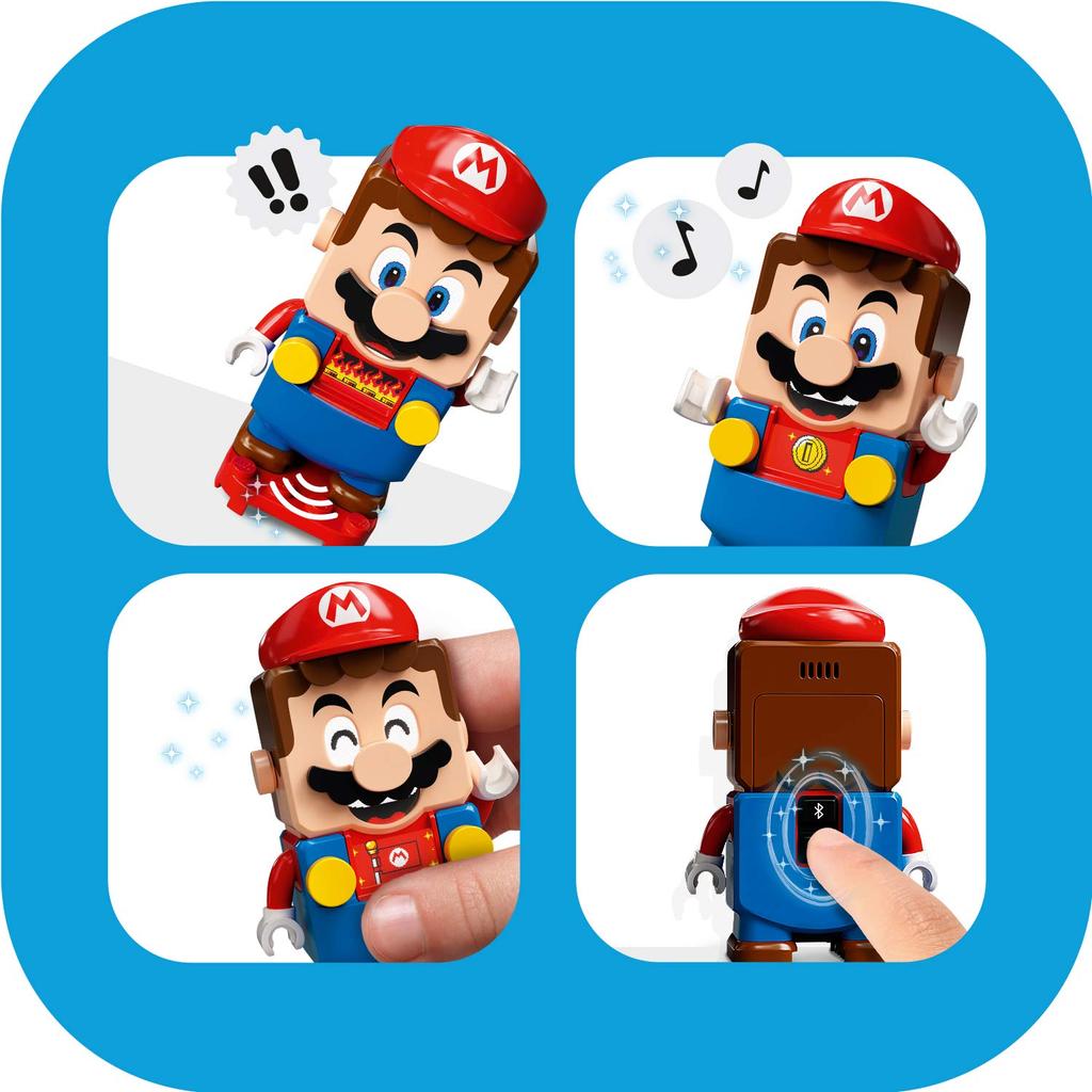 LEGO Super Mario LEGO Mario og begynnelsen av eventyret startsett 71360 Super Mushroom Mini-sett inkludert [Produsentfordeler] ~ +