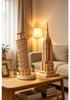 Handmade 3D Wooden Eiffel Tower Puzzle Ornament