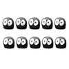 Cute Black Elf Car Interior Decoration 5/10/40PCS Funny Auto Center Console Rearview Mirror Ornaments For Car Elves Accessories