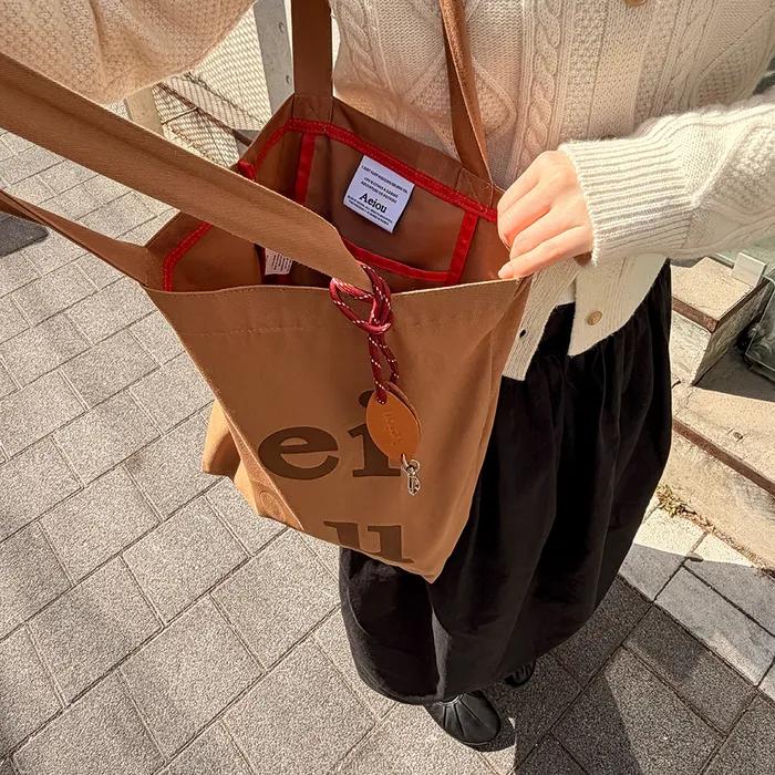 Aeiou Logo Bag (Cotton 100%) Boni bam