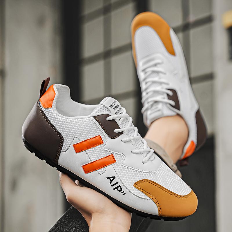 Mens Shoes New Casual Flats Man's Spring Driving Flats Breathable Sport Fashion Sneakers Lightweight Loafers for Male