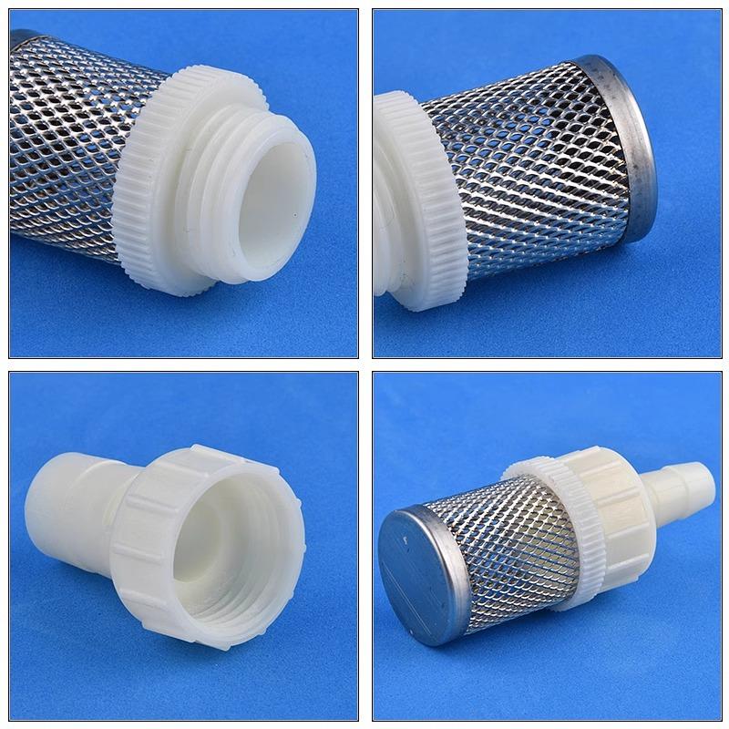 Stainless Steel Hose Filter 4mm 6mm 8mm 10mm 12mm 14mm Fine Mesh Strainer for Aquarium Garden Water Irrigation Pump System