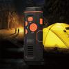 Portable Emergency Radio Hand Crank Flashlight with Radio Multifunctional Power Bank SOS Alarm Rechargeable for Home