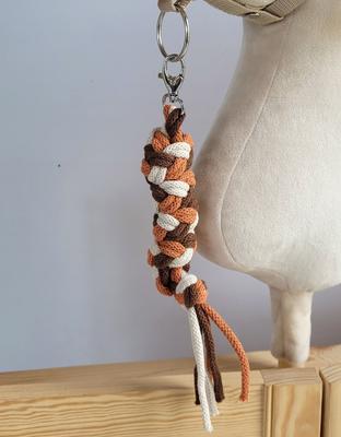 Rope Lead for Hobby Horse - Light Beige/brown/terracotta