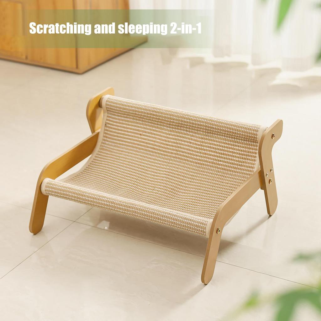 Cat Scratcher Bed Grinding Claw Lounge Cozy Scratcher Multipurpose Furniture Protector Exercise Tool For Bored Cat Pet
