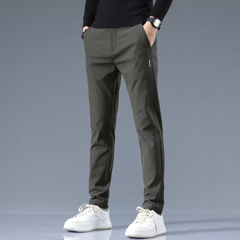 

Чоловічі Модні Повсякденні Спортивні Штани - Універсальні, Щільні, Вільного Крою для Осені та Зими 33