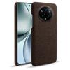 For Realme 14 Pro+ 5G Phone Case Cloth Texture Anti-Scratch Protective PC Back Cover